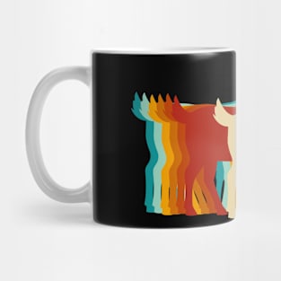 Billy Goat Retro Color Palette Mug